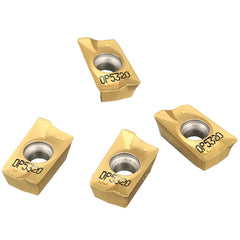 Straight Shank Arbor 400R Face End Mill Cutter with 4Pcs APMT1604 Carbide Inserts