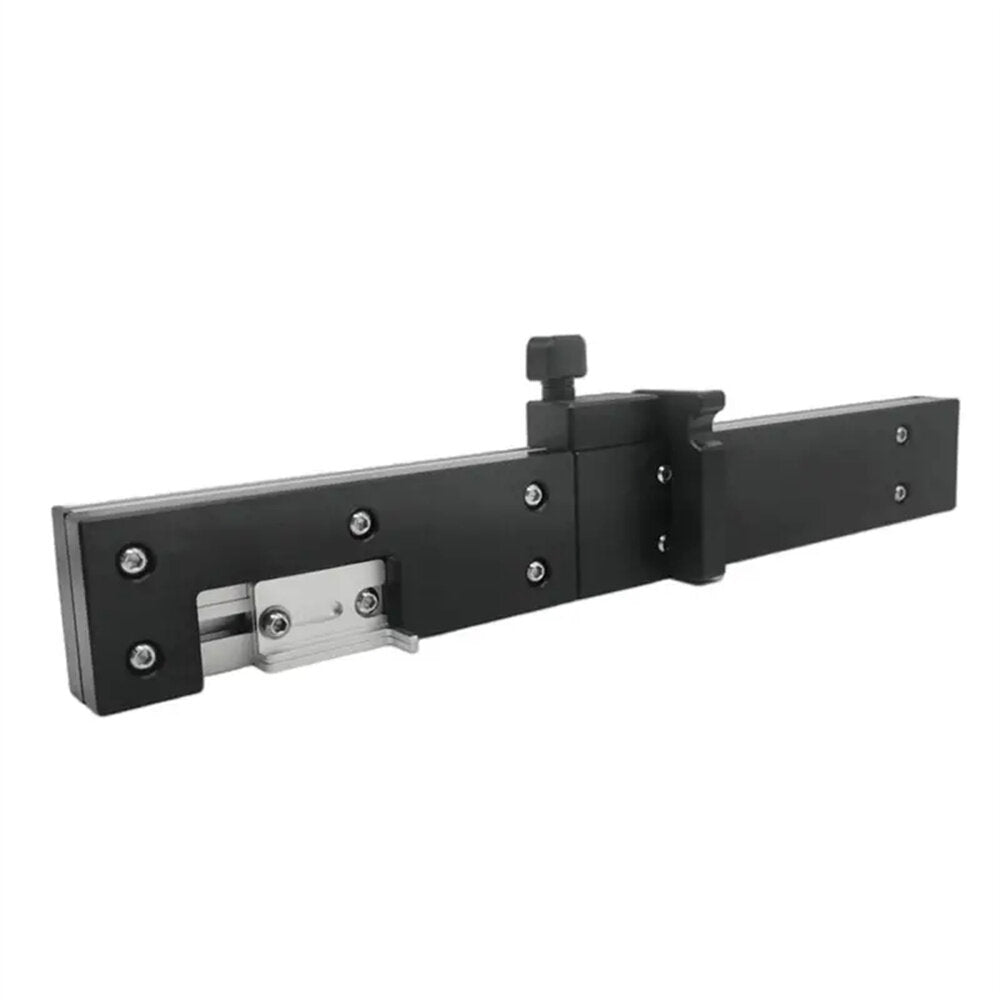 Miter Gauge Fence for Woodworking - Durable Aluminum, 17.7" Length, Precision Cuts, Ideal for Engraving Machines