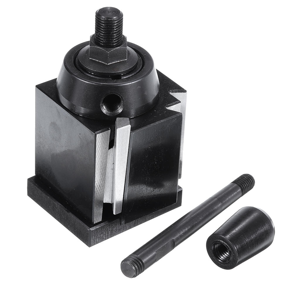 AXA Size DMC-250-111 Wedge Type Tool Post 12 Inch Swing CNC Quick Change Lathe Tools Post Holder