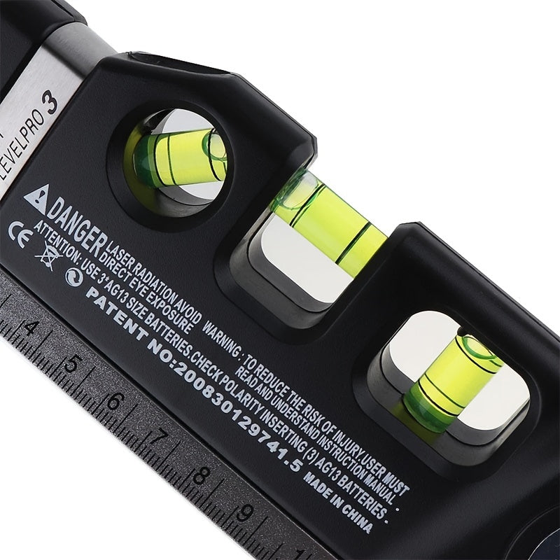 External Laser Level with Directions of 3 Horizontal Bubble and 3 Kinds Infrared Line