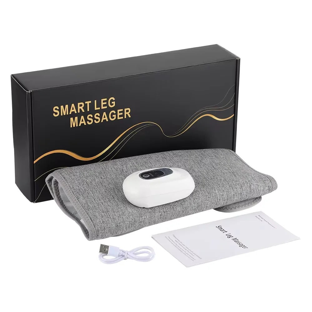 Dual-Purpose Leg & Arm Massager with Air Pressure, 3 Modes, 360° Calf Relaxation, Ideal for Office Workers