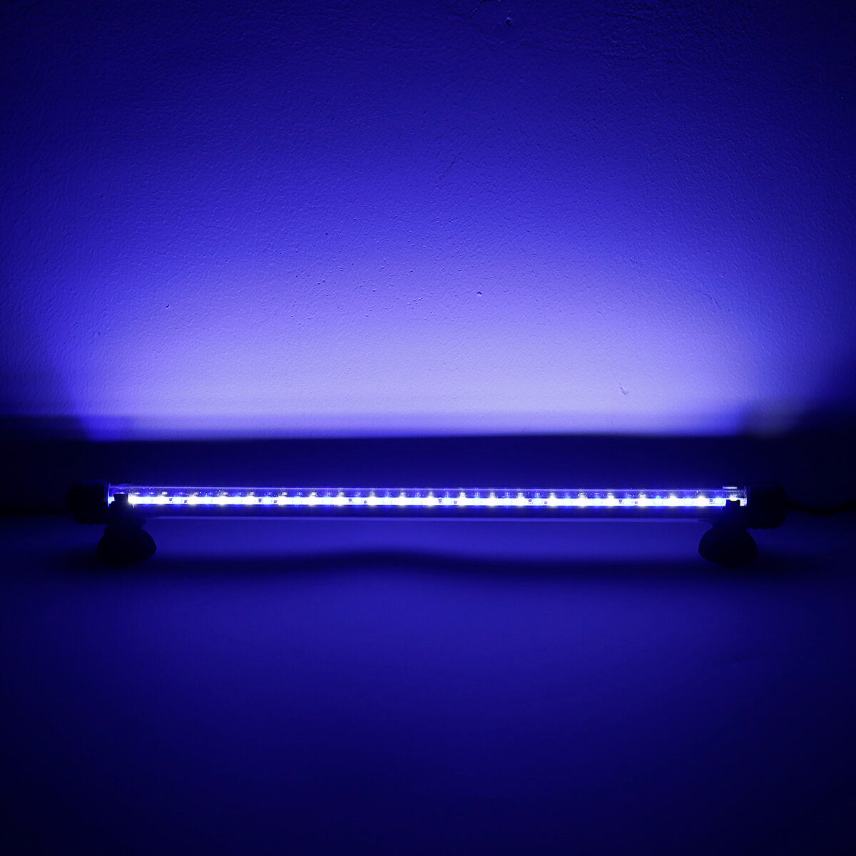Submersible LED Aquarium Light,Tank Light with Timer Dimming Function,3 Light Modes Dimmable Blue&White&White-Blue EU Plug