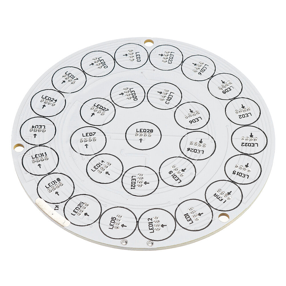 Touch Control Full Color LED Lighthouse Kit MCU Control Animation Mode Round Ring DIY Electronic Production
