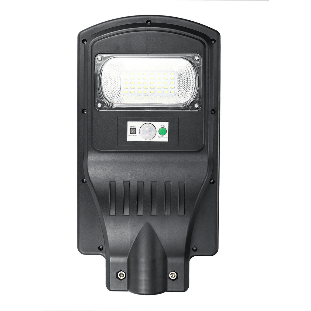 30W LED Solar Light PIR Induction Outdoor Street Wall Lamp + Remote Control