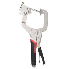 12" Versatile Woodworking Pliers - Adjustable C-Clamp, Durable Chrome Vanadium Steel, Comfortable Non-Slip Handle
