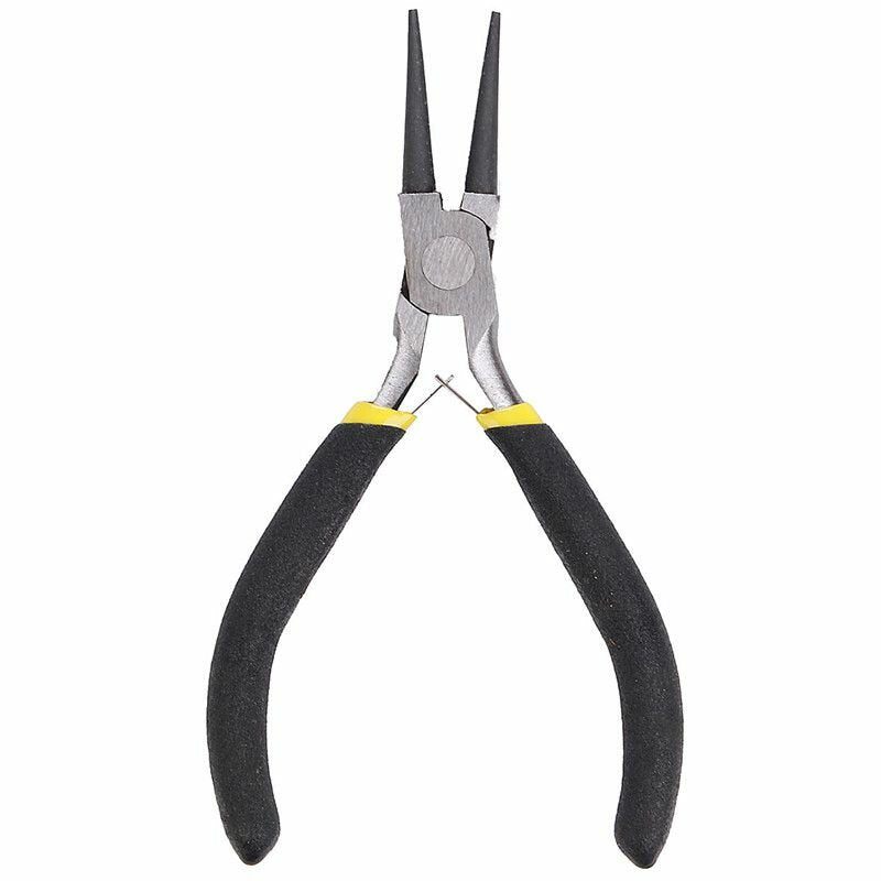 4.5" Mini Round Nose Pliers Head Jewellery Pliers Round Nose Crystal Pliers Clock Pliers