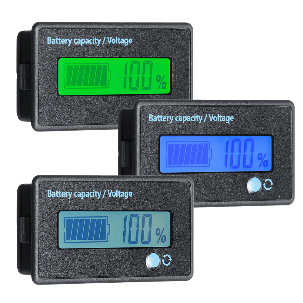 12V24V48V60V72V84V Lead-acid Lithium Battery Universal Power Display Module Power Display Meter