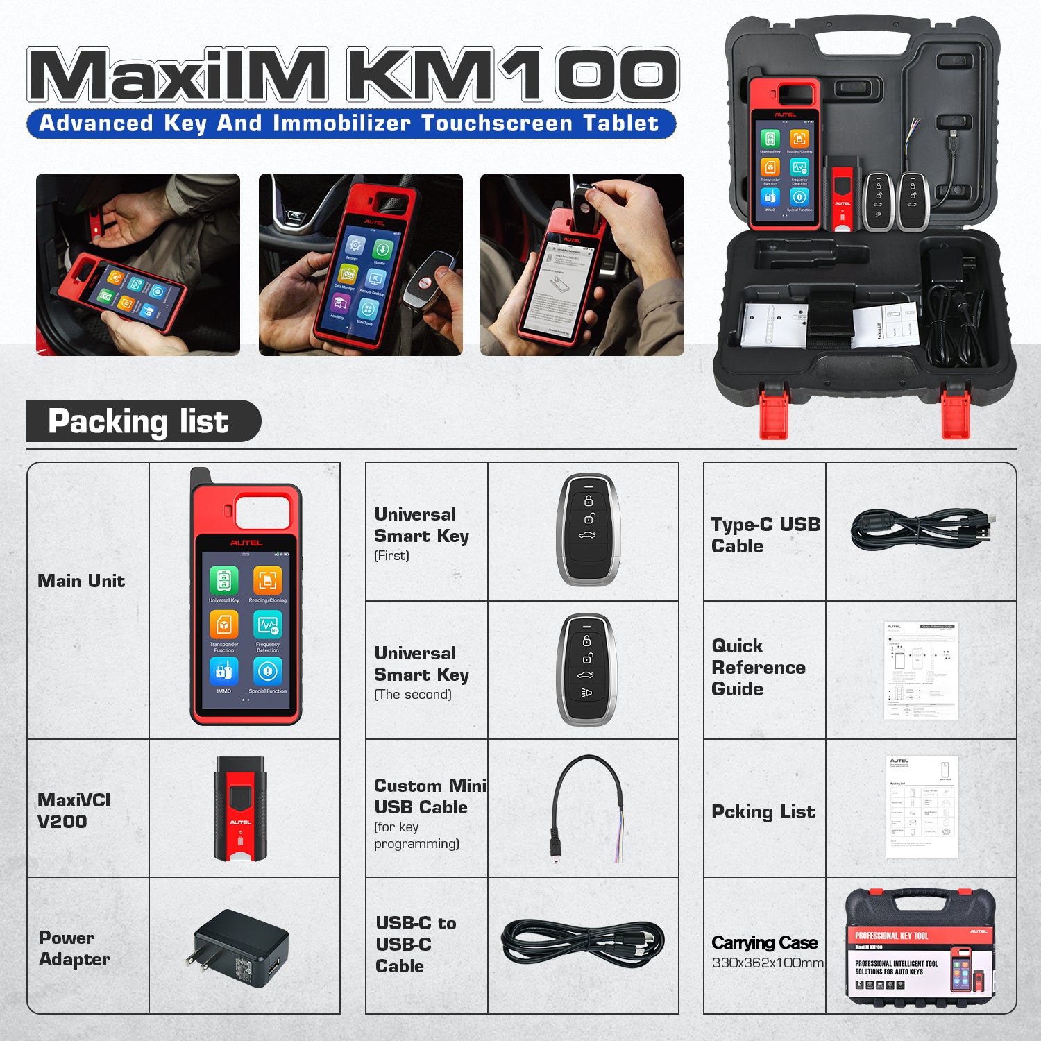 Key Fob Programmer Immobilizer Tool Key Creation IMMO Learning Chip Read Cloning Frequency