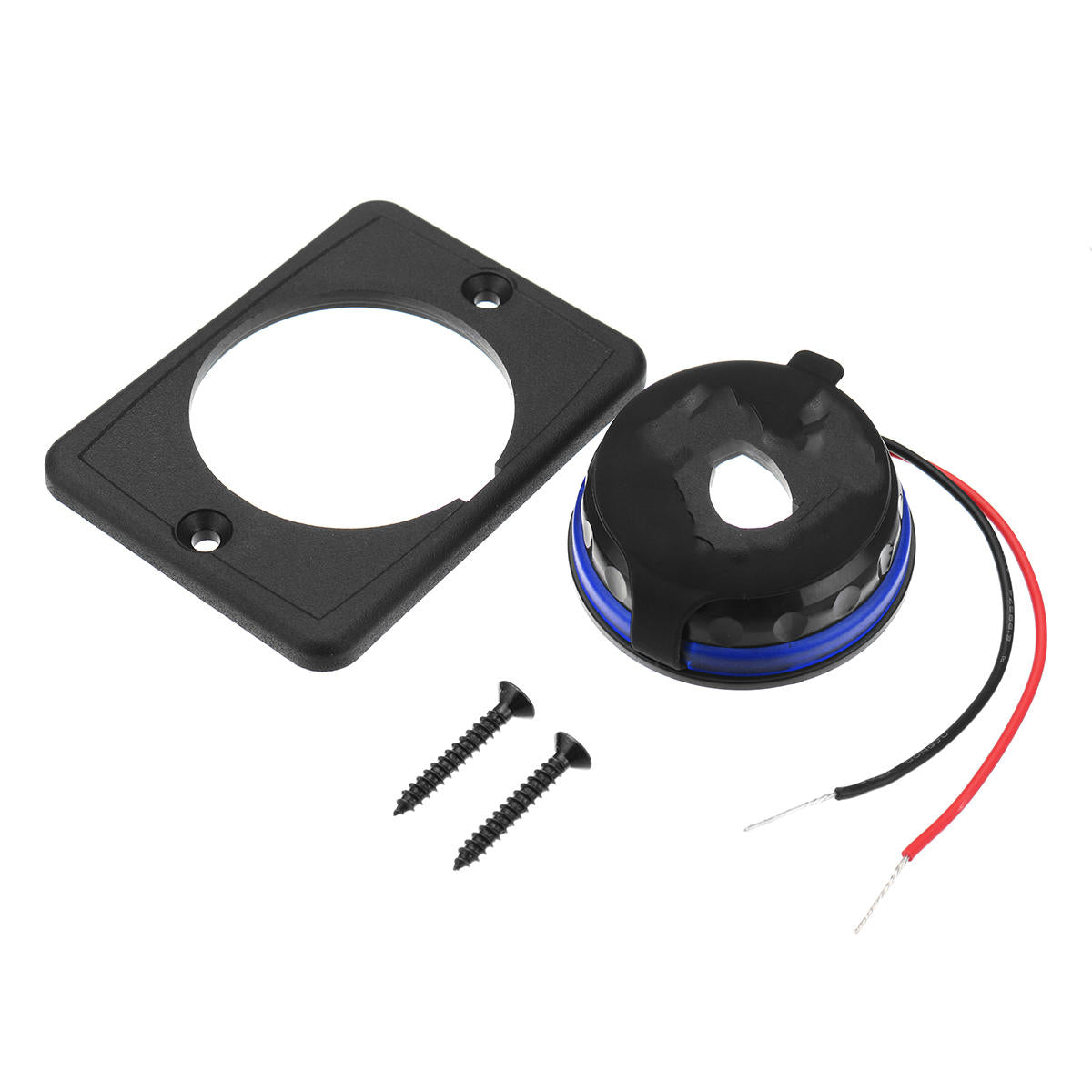 12V 24V 5V 1.5A USB Car Charger ON OFF Switch Power Indicator Mobile Phone Boat