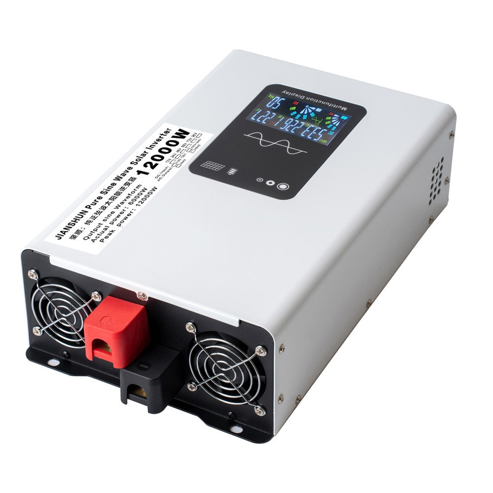 GreenZech VR Inverter | 10000W 12000W Peak | 5000W 6000W Rated | 12V to 96V DC to 220V AC Pure Sine Wave Station
