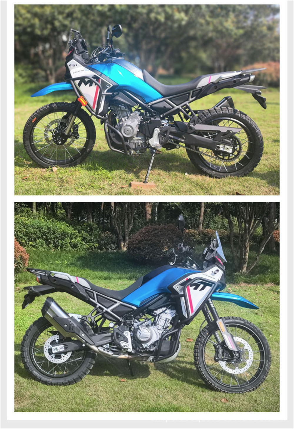 Motorcycle Anti-Fall Protection Engine Protective Kit Cover Crash Bar Frame Bumper For CFMOTO 450MT Anti-Crash Bar
