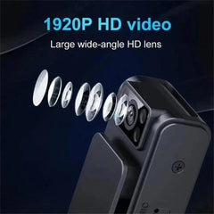 32GB 1080P Action Camera for Cycling, Outdoor Sports, Fishing - Wearable Handheld Recorder with USB Connection
