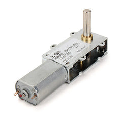 Low Speed High Torque Turbo Motor DC 12V 13rpm Worm Gear Reducer Motor