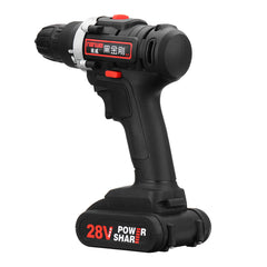 28V Cordless Power Drills Double Speed Electric Drill