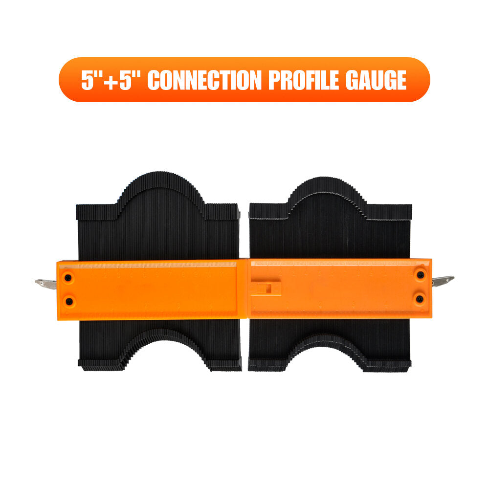 Profile Contour Gauge - High Precision Tracing Tool for Woodworking, Tiling, and Molding - Durable ABS Plastic, Easy to Use