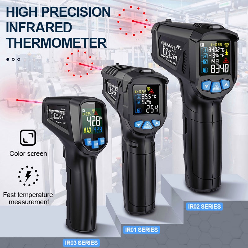 Non-Contact Laser Infrared Thermometer For Cooking Repairs Industrial