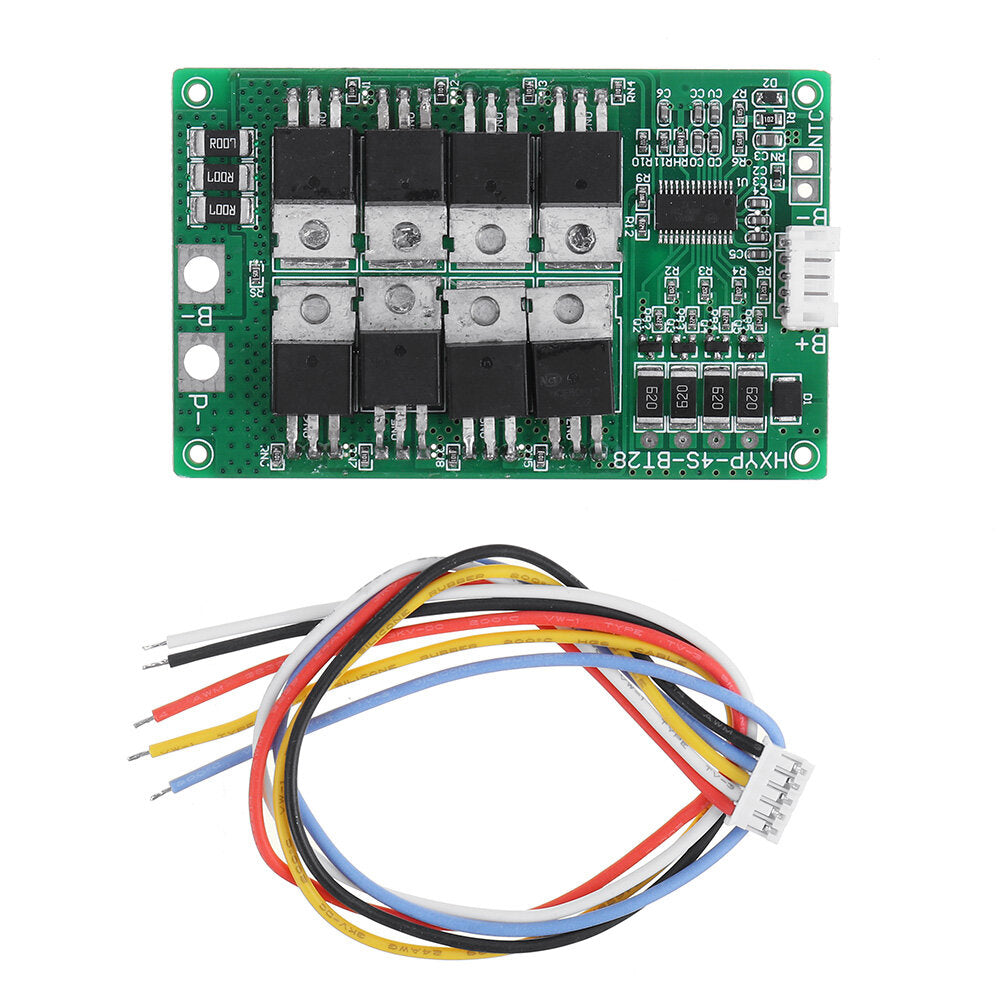 4S 14.8V 28A Lithium Iron Phosphate Battery Protection Board Overcharge Overdischarge and Overcurrent Protection