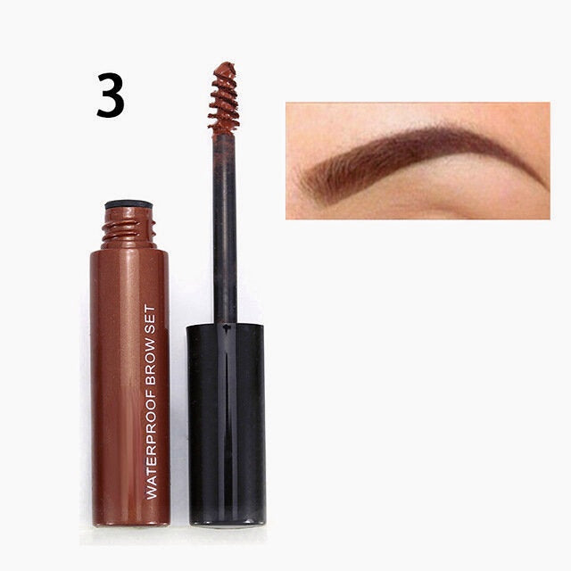 Brown Eyebrow Dyed Cream Enhancer Gel Eye Makeup Colored Black Coffee Waterproof 4 Colors