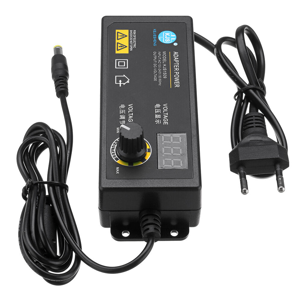 3-24V 2.5A Power Adapter Adjustable Voltage Adapter LED Display Switching Power Supply