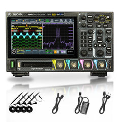 High Precision Digital Oscilloscope 4 Channels 800MHz Bandwidth 12-Bit Resolution 4GS Sampling Rate Touchscreen USB HDM Signal Analysis