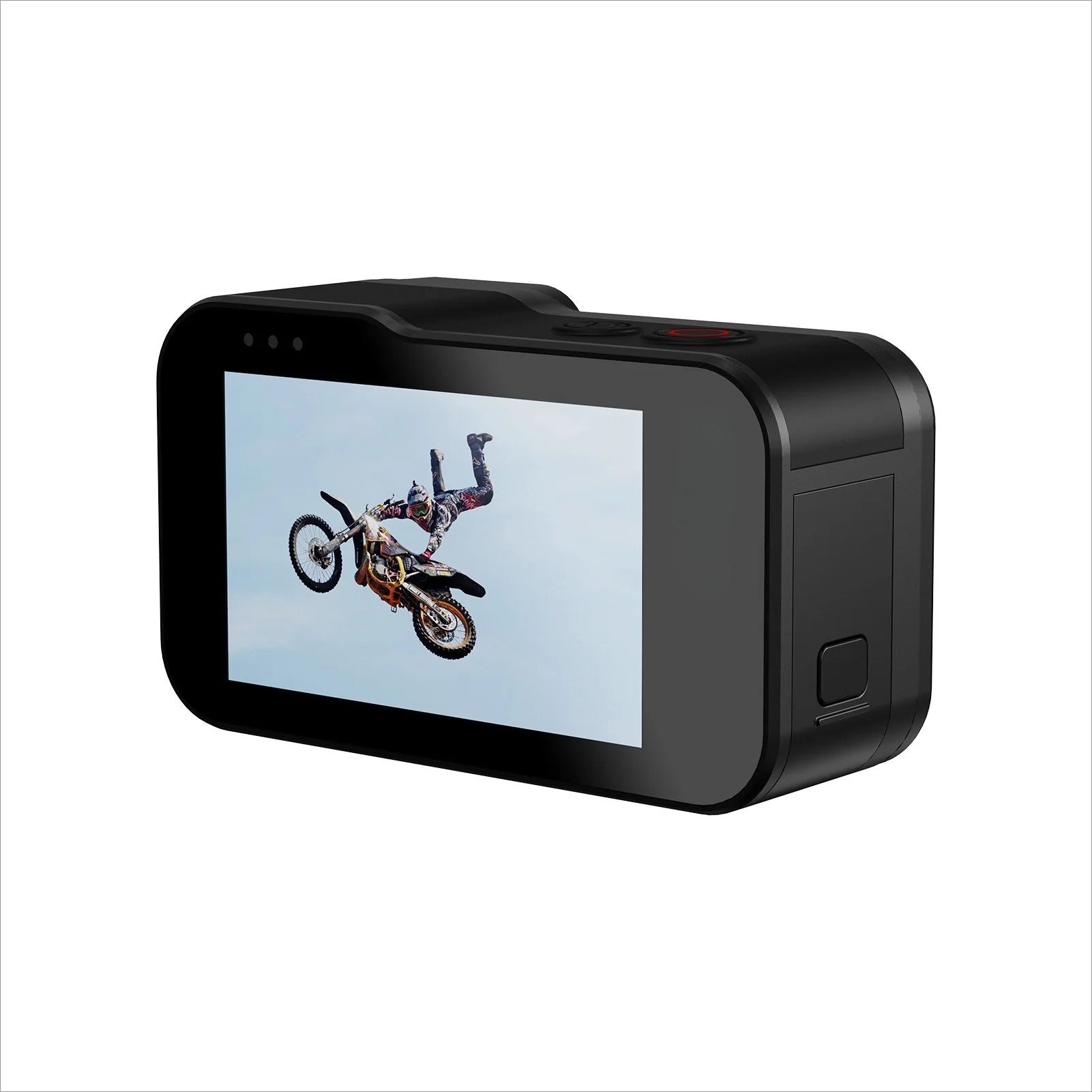 Adventure-Ready 4K UHD 20MP Action Cam - 40M Waterproof, Anti-Shake, Dual/Touch Screen, Live Stream