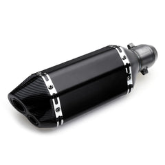 310mm Black Universal Motorcycle Dirt Bike ATV Exhaust Muffler Pipe DB Killer 38-51mm