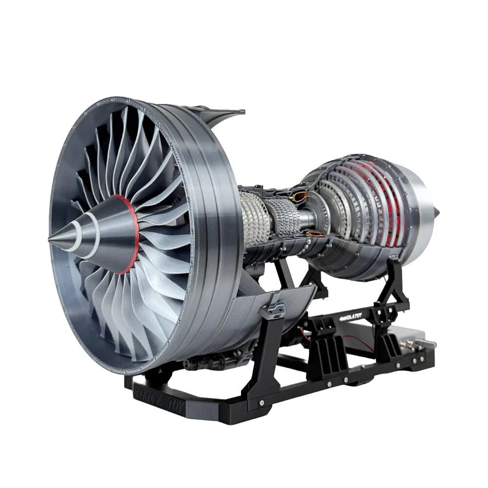 1/6 Scale Highly Restored Super RR Trent 900 Aircraft Turbofan Engine Model RTR 55cm / 22in Physics Experiment Science Education Toys