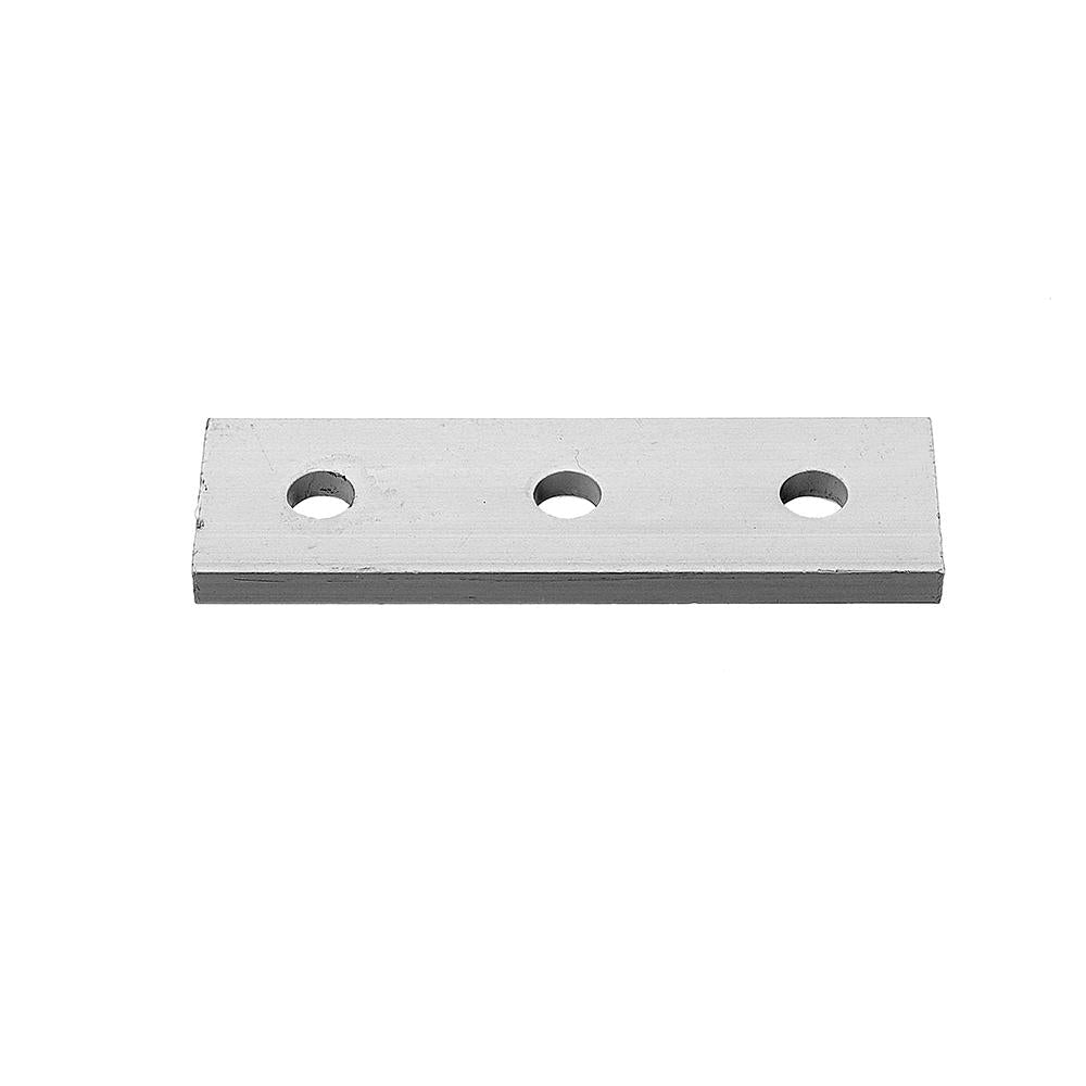 Aluminum Alloy 3 Hole Joining Strip Plate for CNC Router 2020 V-Slot T-Slot Aluminum Extrusions Profiles