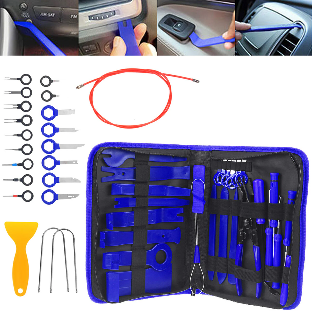 40Pcs Set Car Trim Removal Tool Multi-Use Purposes Tools Kit Car Hand Tool Set Door Panel