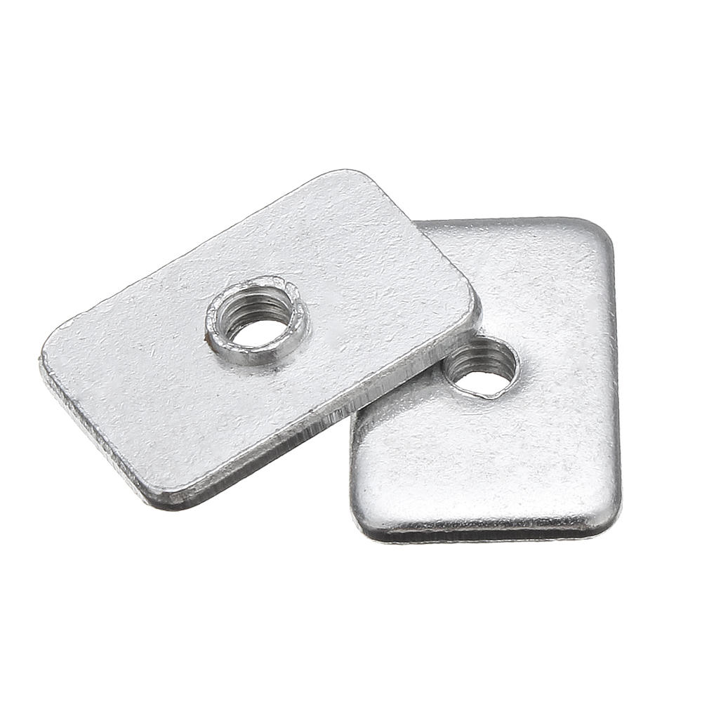20pcs M5 Zinc Plated Tee Nuts for 2020 V-slot Aluminum Profiles Extrusions