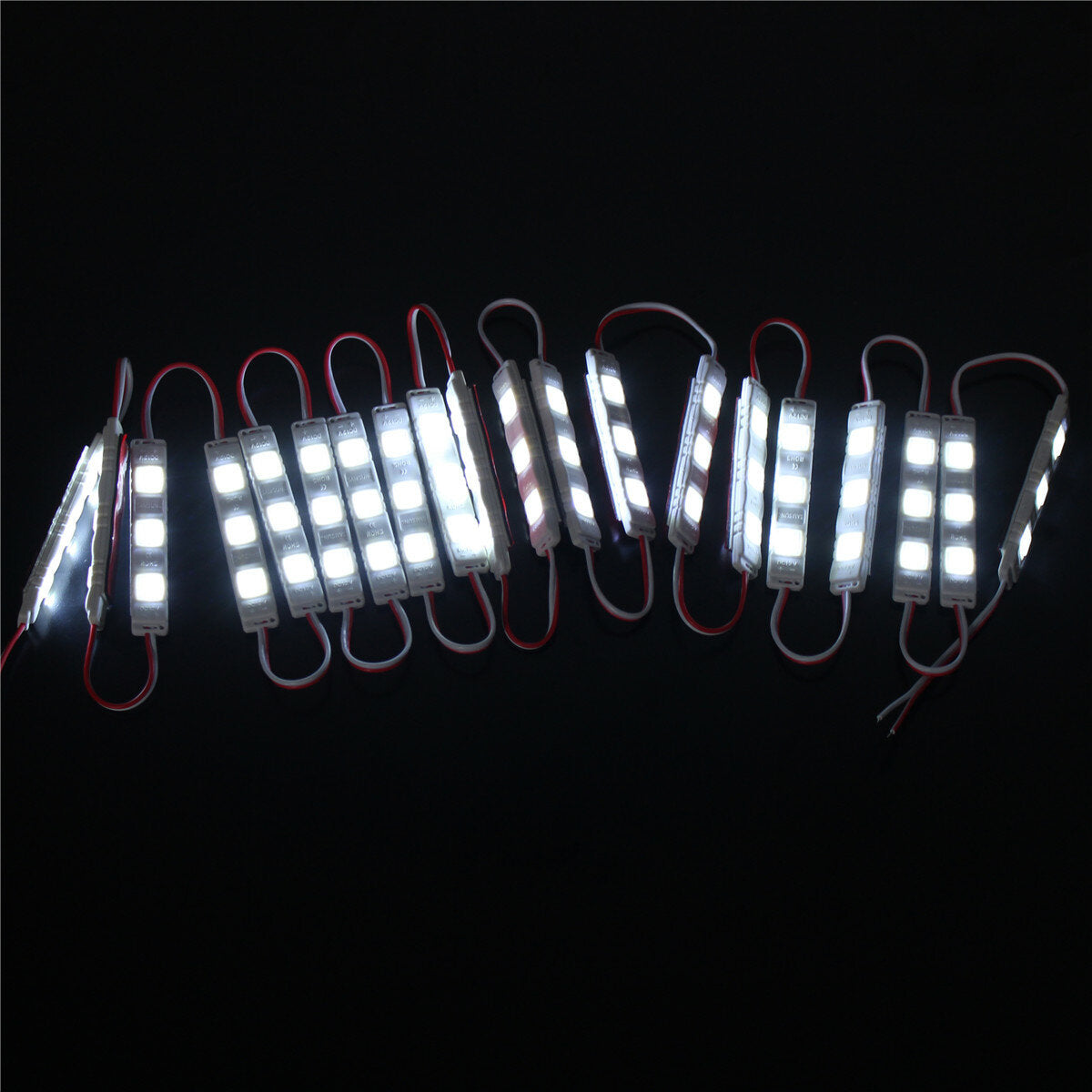 Dimmable Waterproof 12W SMD5630 60 LED Module Strip Under Cabinet Mirror Light Kit AC110-240V