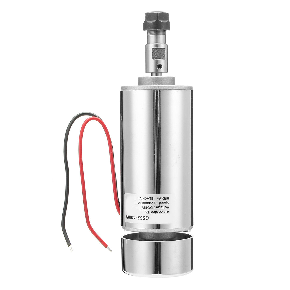 12-48V 400W ER11 Spindle Motor Air Cooled Engraver Spindle Motor for CNC Carving