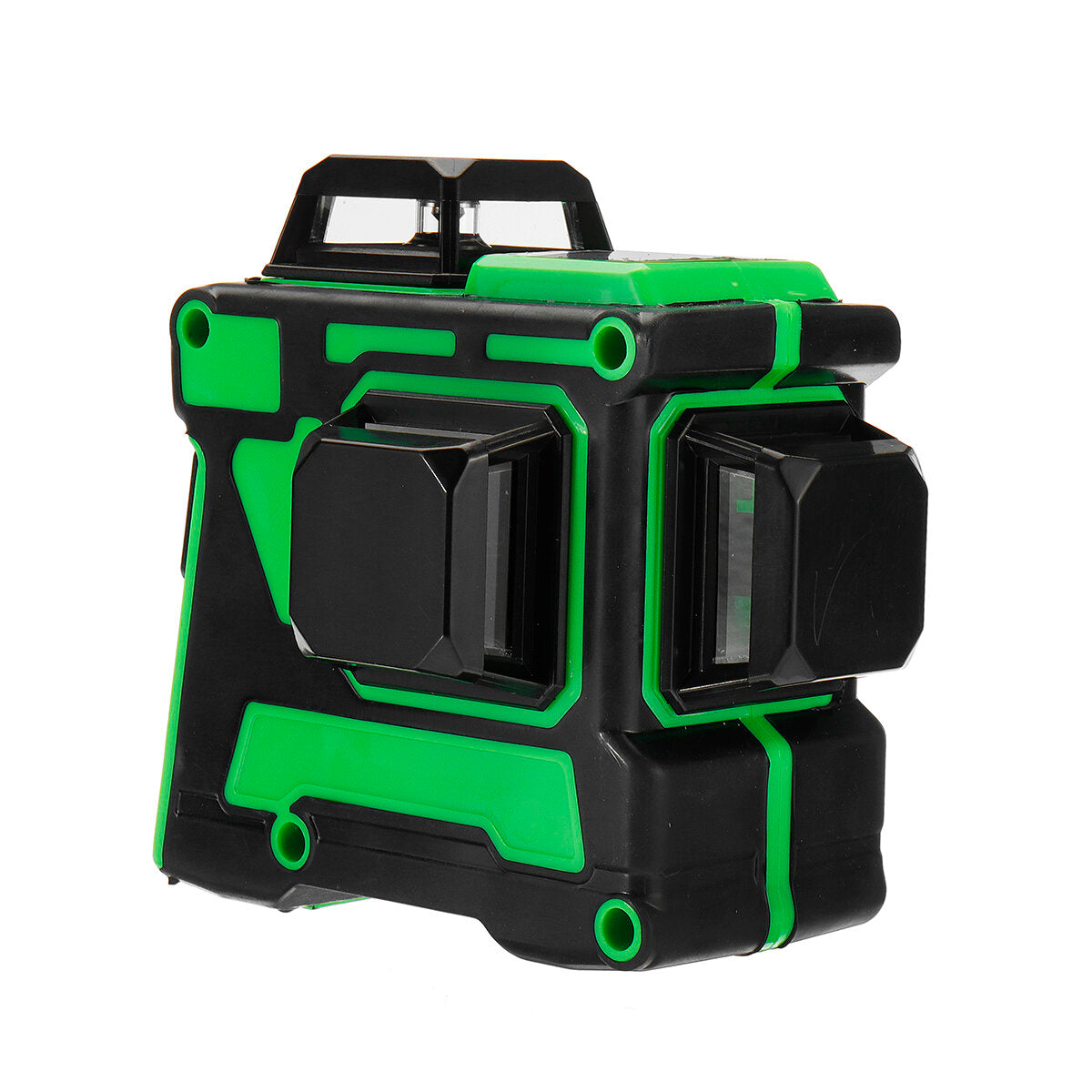 3D 12 Line Blue Light Laser Level LCD 360 Rotary Self Leveling Cross Measuring Tool
