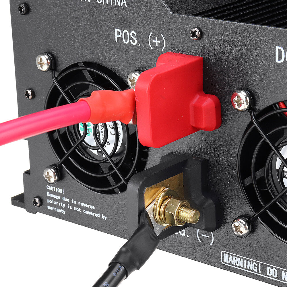 12V 1500W Car Power Inverter Intelligent Screen Pure Sine Wave For 220V EP1500W Converter With Remote Control