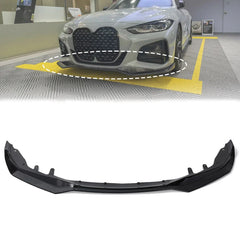 Front Bumper Splitter Lip Car Diffuser Spoiler Bumper Deflector For BMW 4 Series G22 G23 2 Door M440i M440d 430d 430i 2020-2023
