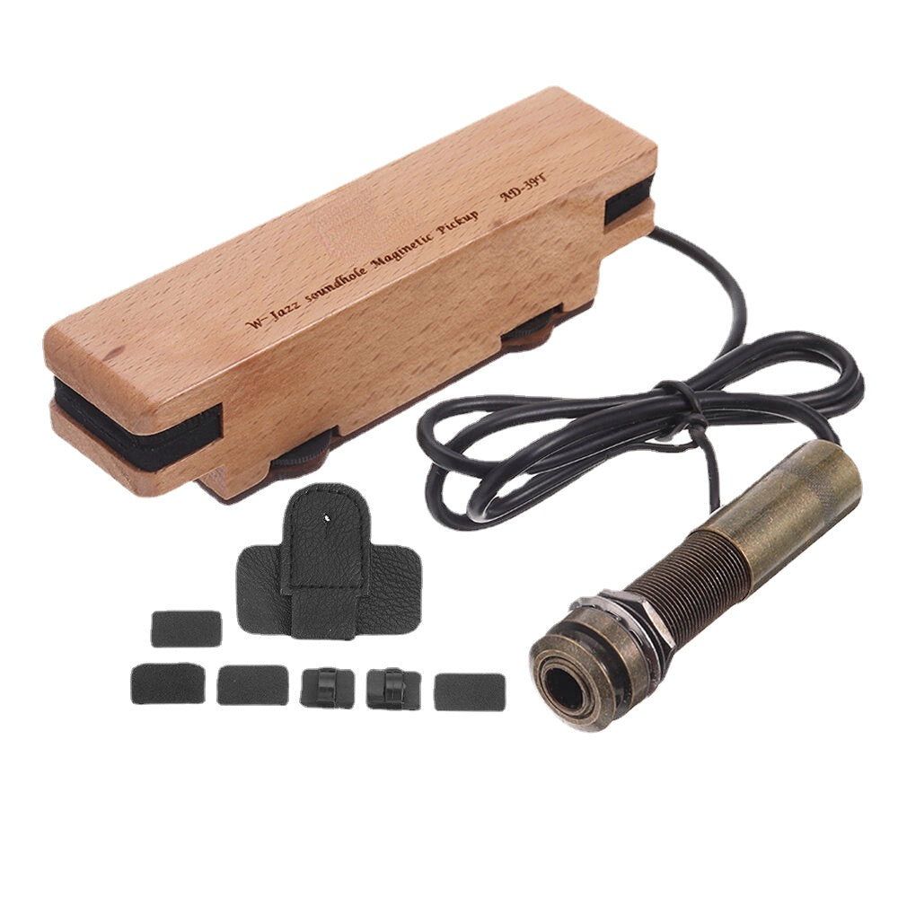 Adjustable Volume Amplification Guitar Sound Hole Pickup