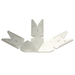 4Pcs Screw Thread Pitch Cutting Gauge Tool Set Centre Gage 55&60 Inch&Metric
