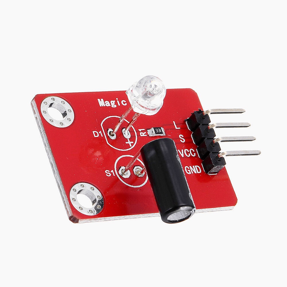 Brick 2Pcs Magic Light Cup Sensor Modules(pad hole) with Pin Header Digital Signal