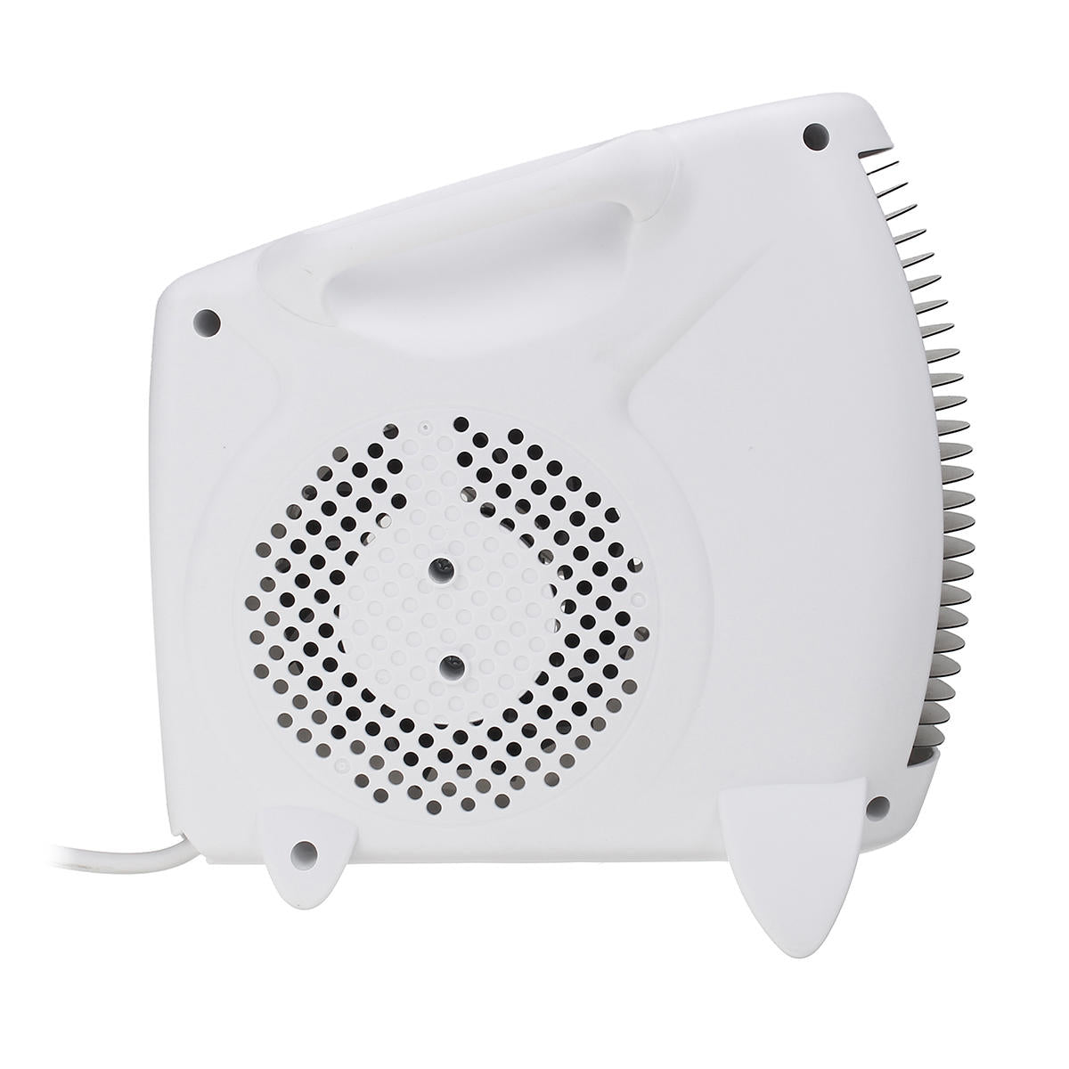 Mini Mute 1800W Electric Heater & Fan, 3 Speeds, Portable Desktop Warmer for Home/Office