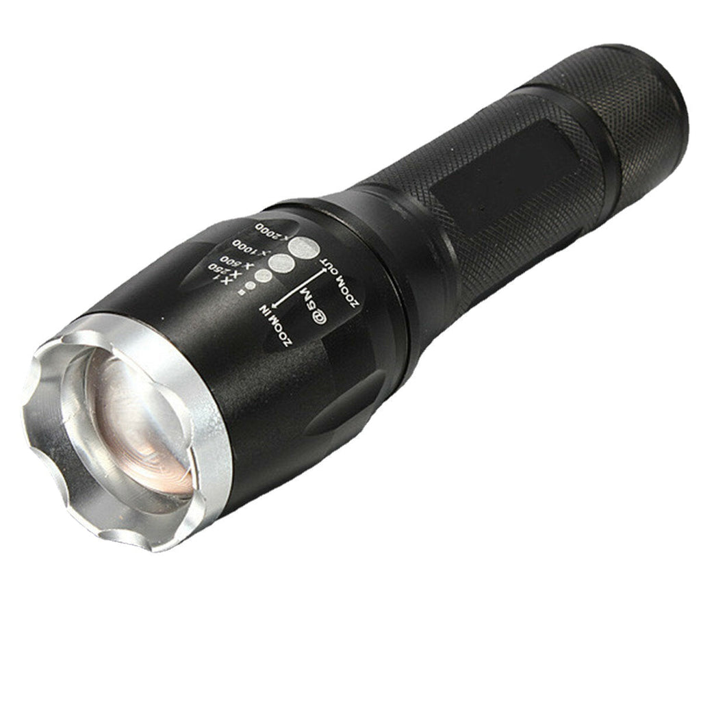 1000 Lumen Tactical Elfeland T6 LED Zoomable Flashlight Torch Lamp