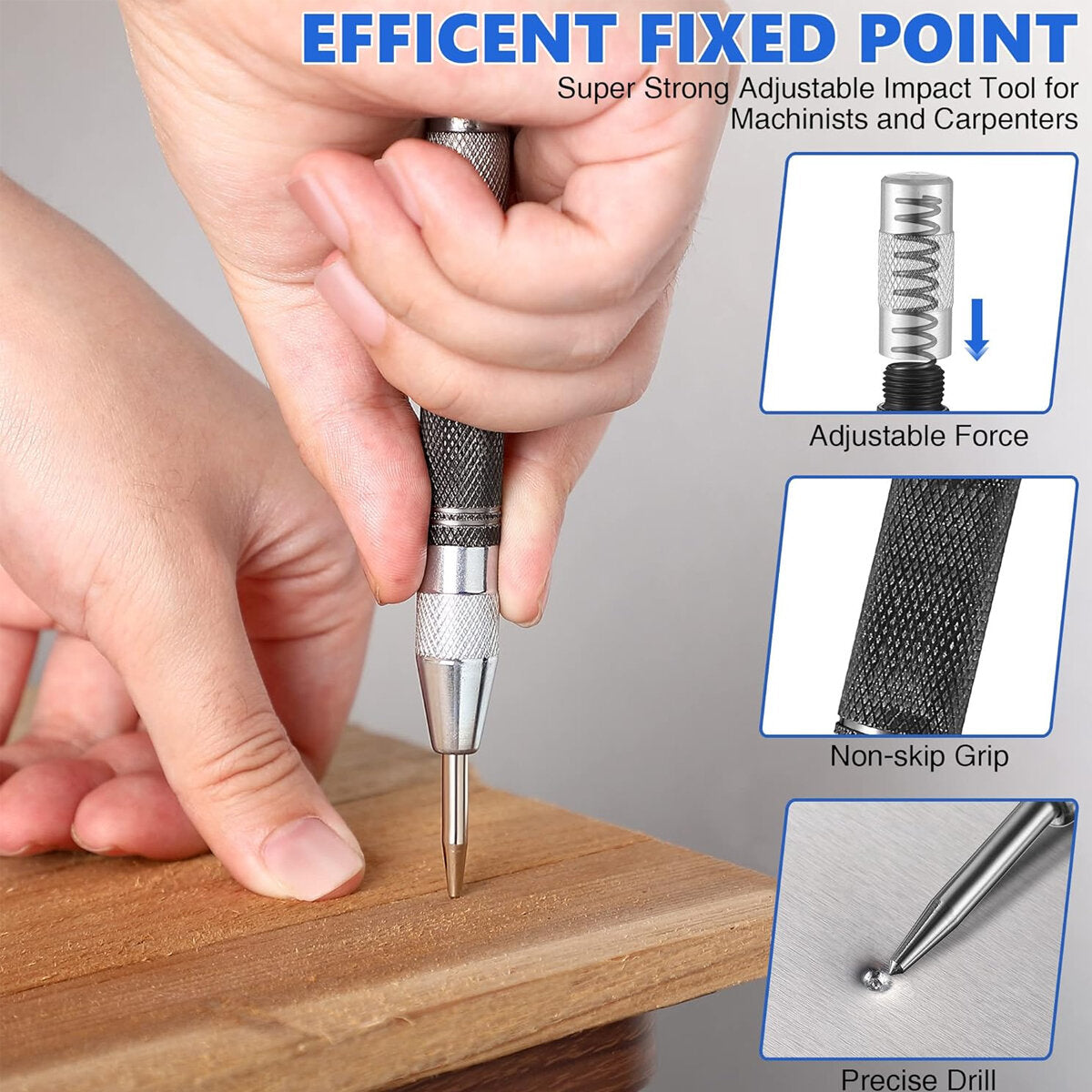 Comprehensive Woodworking Marking Kit: 3 Pencils, Center Punch, Carbide Scribe & 18 Refills for Precision Marking