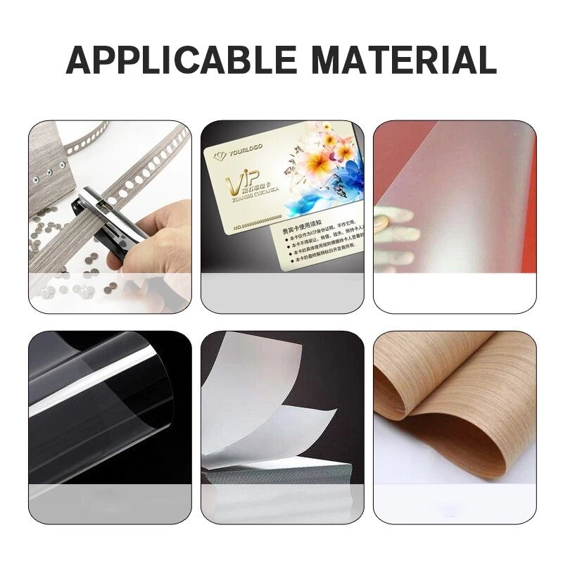 Silver Metal Handheld Hole Puncher - 3mm/8mm Hole Size, Ideal for Paper, Not for PVC Over 2.0MM Thickness