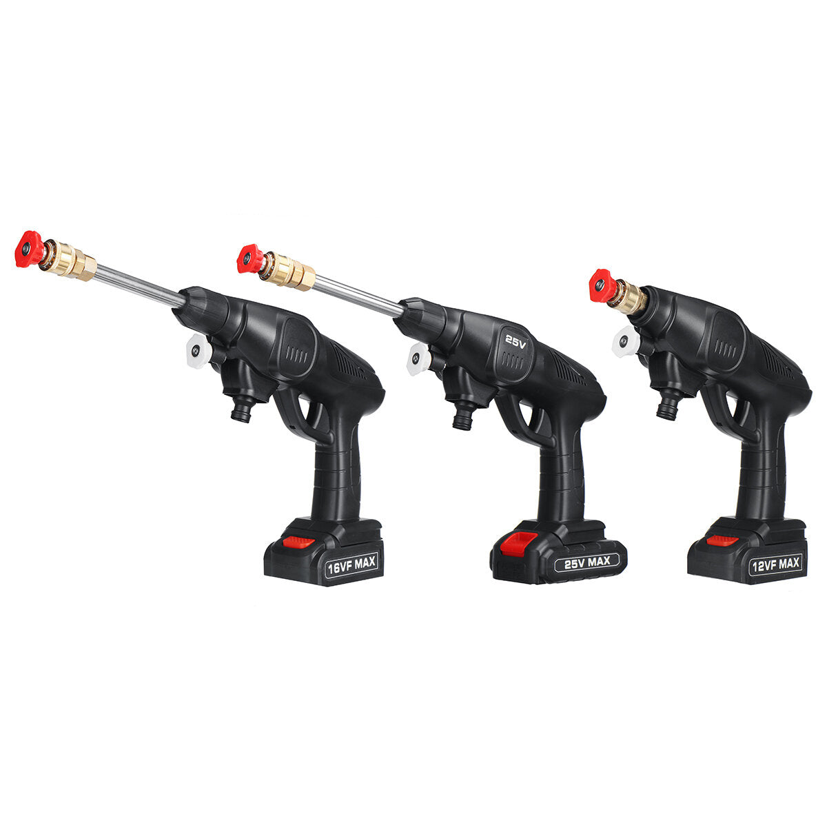 12V/16V/25V Car High Pressure Washer Car Washine Machine Water Cleaning Spray Guns W/ Cigarettes Lighter or Battery