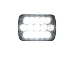 2 Pcs Wrangler Headlight 5 x 7" LED Stock Headlights with Lamp