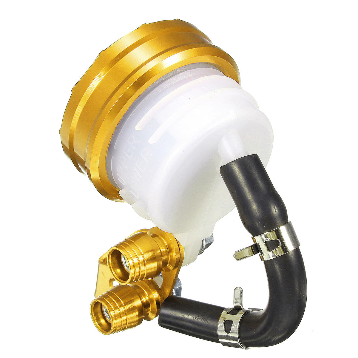Motorcycle Brake Clutch Cylinder Fluid Oil Reservoir Tank Cup Universal