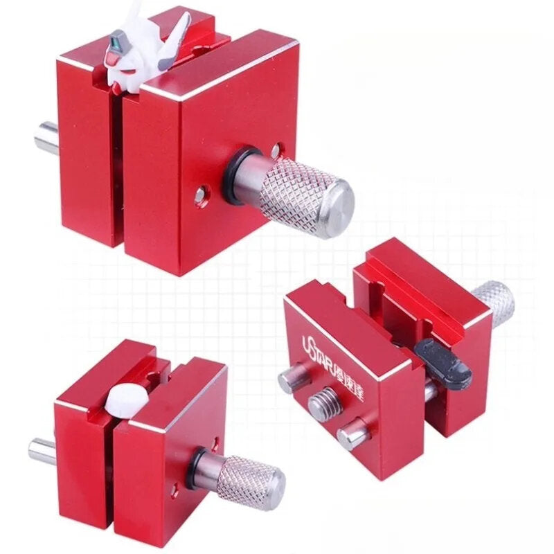 Mini Platform Plier - Compact Aluminum Vise for Precision Model Making, Quick Adjustment, Space-Saving Design