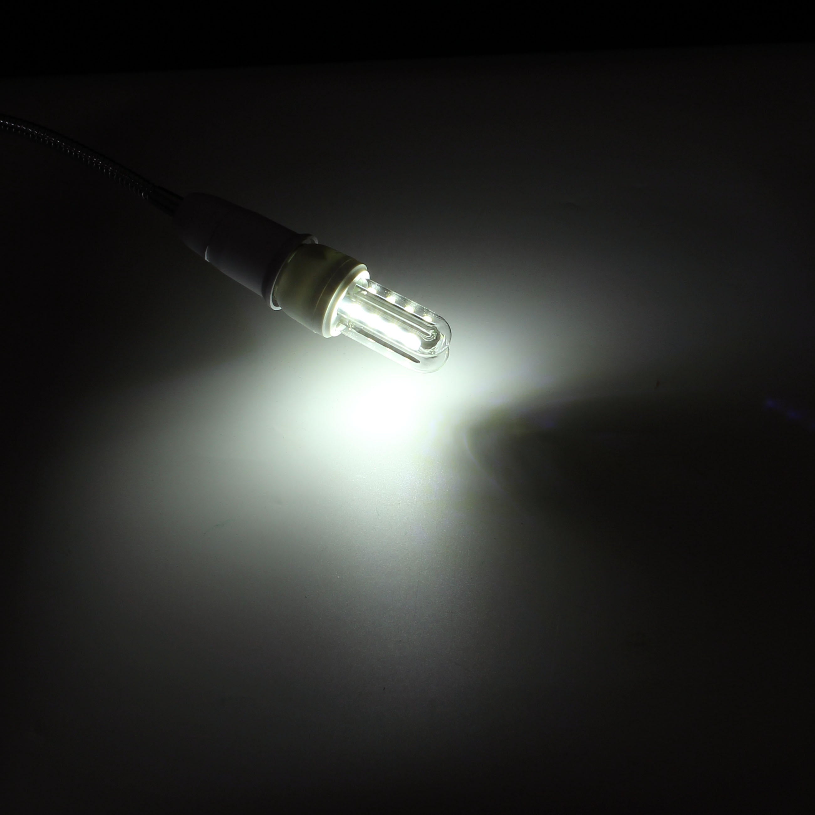 E27 3W 5W 7W SMD 2835 U Shape LED Pure White Warm White Corn Light Bulb AC85-265V