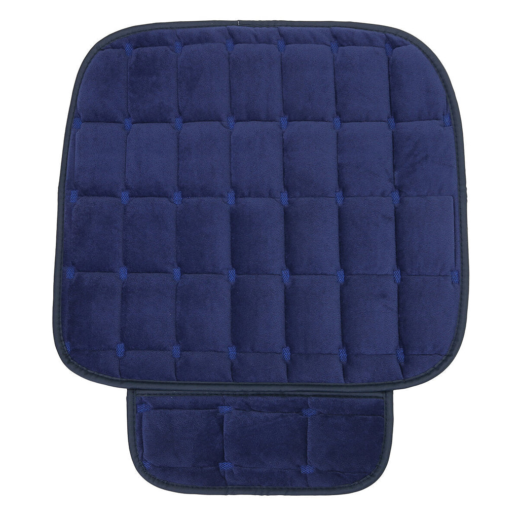 Plush Car Front Seat Cushion Covers Chair Protector Seat Pad Mat Universal