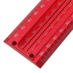 TS Precision Woodworking Line Scriber T-Ruler, Aluminum Alloy, 300-760mm, Durable Marking Gauge for Hole Positioning