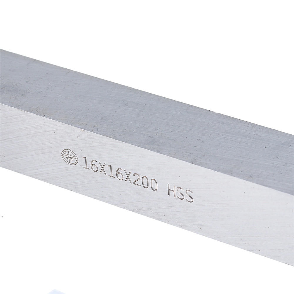 16x16x200mm HSS Square Milling Engraving Bit Lathe Tools Turning Tool